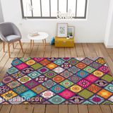 Yolluk Koridor Halısı Mutfak Koleksiyonu Yıkanabilir Modern Tasarım Halı Kaymaz Taban Mutfak Yolluğu Kullanışlı Mutfak Halısı Makinede Yıkanabilir (80 x 200 cm)