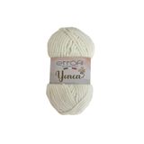 Yonca Baby Kadife Örgü İpi Ekru%100 Polyester 100g 120m (70016)