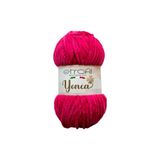 Yonca Baby Kadife Örgü İpi Fuşya%100 Polyester 100g 120m (70320)