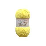 Yonca Baby Kadife Örgü İpi Sarı%100 Polyester 100g 120m (70213)