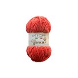 Yonca Baby Kadife Örgü İpi Turuncu%100 Polyester 100g 120m (70216)