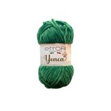 Yonca Baby Kadife Örgü İpi Yeşil%100 Polyester 100g 120m (70476)