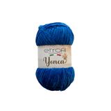 Yonca Kadife Örgü İpi Koyu Mavi%100 Polyester 100g 120m (70521)