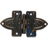Yonca Menteşe - Küçük 18X31 Mm, Antik, 100 Adet - Renkli