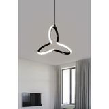 Yonca Modern Sarkıt LED Avize 1 Yıl Garantili - 2 - Krom