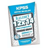 Yönerge 2023 KPSS Eğitim Bilimleri Ölçme ve Değerlendirme 12x14 Deneme Çözümlü