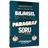 Yönerge Kpss Tyt Ales Dgs Msü Bilimsel Metinlerle Paragraf Soru Bankası