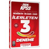 Yönerge Yayınları 2026 Kpss Genel Yetenek Genel Kültür Ilerleten 3 Deneme Çözümlü