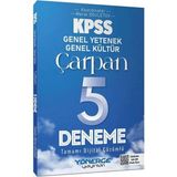 Yönerge Yayınları Kpss Genel Yetenek Genel Kültür Çarpan 5 Deneme Çözümlü