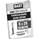 Yönerge Yayınları ÖABT Sınıf Öğretmenliği İlkokulda Drama ve Çevre Eğitimi 6x28 Deneme Çözümlü Yönerge Yayınları