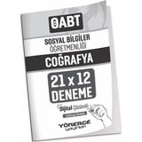 Yönerge Yayınları ÖABT Sosyal Bilgiler Öğretmenliği Coğrafya 21x12 Deneme Çözümlü Yönerge Yayınları