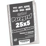 Yönerge Yayınları YKS TYT AYT KPSS ALES DGS MSÜ Muhtemel Paragraf 25 x 5 Deneme