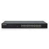 Yönetilmeyen 2 Sfp Bağlantı Noktalı Intellinet 24 Bağlantı Noktalı Gigabit Ethernet Anahtarı 24 X 10/100/1000 + 2 X Masaüstü Rafa Monte Edilebilir