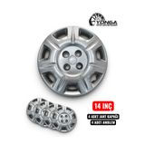 YONGA OTO AKSESUAR FİAT ALBEA Jant Kapağı 14 İnç Kırılmaz 4'lü + 4 Amblem