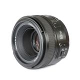 Yongnuo YN50 mm Nikon - Objektif DSLR (F/1.8, 58 mm, AF/MF), Siyah