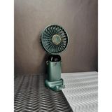 Yongtai Mini El Fanı Taşınabilir Kişisel Fan Asılı Boyun Fanı 90° Ayarlanabilir USB Şarj Edilebilir 5000MAH Küçük Masa Fanı 5 (Yurt Dışından) - Yeşil