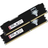 Yongxinsheng Ddr3 16 GB Kit (8 GB x 2) Masaüstü Ram 1333 Mhz PC3-10600 Udımm Ecc Olmayan Arabelleksiz 1,5 V 2rx8 Çift Kademeli 240 Pin Cl9 Pc Bilgisayar Belleği Yükseltme Modülü Ram Kiti (Siyah)