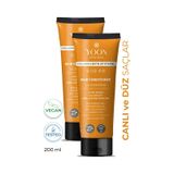Yoon 2'li Kolajen & Biotin İçeren Besleyici ve Onarıcı Saç Bakım Kremi 2 x 200 ML