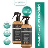 Yoon 2'li Kolay Tarama Elektriklenme Karşıtı Kolajen ve Kerantinli Vegan Saç Bakım Spreyi 2 Adet x 250ML