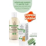Yoon 2'li Set Saç Dökülme Karşıtı, Hızlı Saç Uzatma, 7 Aktifli Biberiyeli Saç Serumu 50ML & Şampuan 400ML