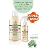 Yoon 2'li Set Saç Dökülme Karşıtı, Hızlı Uzama, 7 Aktifli Biberiyeli Saç Bakım Suyu 200ML & Şampuan 400ML