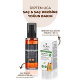 YOON 2'li Set Saç Serumu & Saç Derisi Onarıcı Serum, Keratin, Kolajen, Biberiye Ve 7 Aktifli Saç Bakım Kompleksi