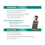 YOON 2'li Vegan Tuzsuz Şampuan 250ml & Saç Bakım Spreyi 250ml, Keratin, Kolajen ve Biotin B7 İçerikli 2'li Saç Besleyici Set