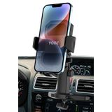 YOOZ Araba için CD Yuvası Telefon Tutacağı [Yüksekliği Ayarlanabilir] Araç Telefonu Tutacağı CD Çalar Montajı, iPhone 15 Pro Max Plus 14 13, Galaxy S23, Fire, Tüm 4-7 inç Cep Telefonları için Tek