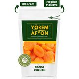 Yörem Afyon Malatya Yöresinden Doğanın Şekerli Armağanı Etli Jumbo Boy Kayısı Kurusu, Şekerpare | 80Gr. - 80 gr
