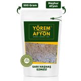 Yörem Afyon Meşhur Afyonkarahisar Coğrafi Tescilli Ezilerek Kavrulmuş Sarı Haşhaş Ezmesi (KAHVALTILIK) | 500gr.