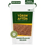 Yörem Afyon Meşhur Gaziantep Yeni Mahsul Organik Tarım Esmer Pilavlık Bulgur | 1000gr. - 1 kg