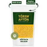 Yörem Afyon Meşhur Gaziantep Yeni Mahsul Organik Tarım Köftelik Bulgur | 1000gr. - 1 kg
