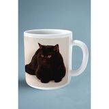 York Chocolate Kedi Isimli Kişiye Özel Baskılı Kupa Bardak Model 6