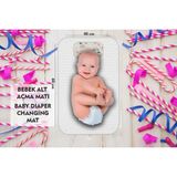 Yorka Bebek Alt Açma Minderi Bakım Pedi Örtüsü Gökkuşağı Desen