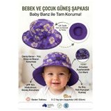 yorni 0-2 YAŞ Banz Çift Taraflı Ayarlanabilir Kova Bucket Şapka, İthal, UV Korumalı