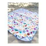 yorni 145x100cm Zoo Sıvı Geçirmez Mama Sandalyesi Altı Için Yer Örtüsü, Masa Örtüsü, Makinada Yıkanabilir