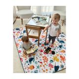 yorni 145x250cm, O1, %100 Su Geçirmez, Mama Sandalyesi Altı için, Aktivite Örtüsü, Makinede Yıkanabilir