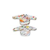 yorni 2-4yaş, Jungle, Cepli, Sıvı Geçirmez, Makinede Yıkanabilir, Uzun Kollu Çocuk Faaliyet Mama Önlüğü