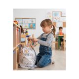 yorni 2 ADET, 44x43cm, Teddy, Yedek Kıyafet, Yıkama Çanta, Seyahat, Plaj, Valiz Düzenleme Büzgülü Çanta