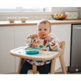 Yorni 6-24 Ay, Zoo Uzun Kollu, Sıvı Geçirmeyen, Cepli, Makinede Yıkanabilir Bebek Mama Önlüğü, Önlük - 6 - 24 Ay - Renkli
