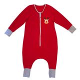 Yorni Nakışlı Uzun Kollu Mikro Polar Bebek Çocuk Uyku Tulumu Unisex TOG 2 (7-10 Yaş)
