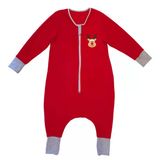 YORNİ Nakışlı Uzun Kollu Oeko-TEX Mikro Polar Bebek Çocuk Uyku Tulumu Unisex TOG 2 4-6 Yaş Polyester Karışımı