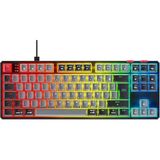 Yoru Tkl Type-C Outemu Rgb Red Swich Mekanik Oyuncu Klavyesi- Gri/siyah