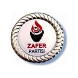 Yörük Tasarım Zafer Partisi Yaka Rozeti Damla Mine Gümüş