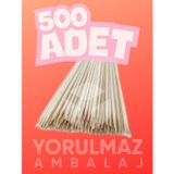 Yorulmaz Ambalaj 🔥🔥🔥 20 Cm Çöp Şiş – 500 Adet | Piknik, Mangal Ve Parti İçin Tek Kullanımlık Şiş