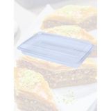 Yorulmaz Ambalaj 500 gr Kullan-At Plastik Baklava Kabı – Şeffaf, Sızdırmaz, Tatlı Taşıma ve Paket Servise Uygun (12’li Paket)