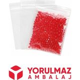 Yorulmaz Ambalaj 6x7 Kilitli Naylon Torba 100'lü 1 Paket - Şeffaf