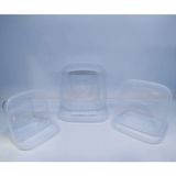 Yorulmaz Ambalaj Asude / Maya Kare Saklama Kabı Seti 3'lü - 500-900-1500 ml / ASD024