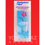 Yorulmaz Ambalaj ❄️🧊 Dolphin Artistik Elegance Frozen Pipet 50’li – Renkli & Şık Tasarım 🍹✨ - 1