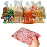 Yorulmaz Ambalaj Kalın Buzdolabı Poşeti 15 kg Kapasiteli 50X70 cm 10’ Lu Paket – Sağlam ve Yırtılmaz - 50 x 70 cm
